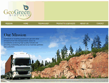 Tablet Screenshot of geogreen.com