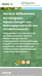 Mobile Screenshot of geogreen.de